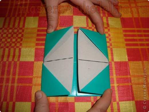 Мастер-класс по оригами: Подставка для канцелярских принадлежностей