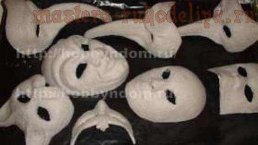 Мастер-класс по папье-маше: Венецианские маски