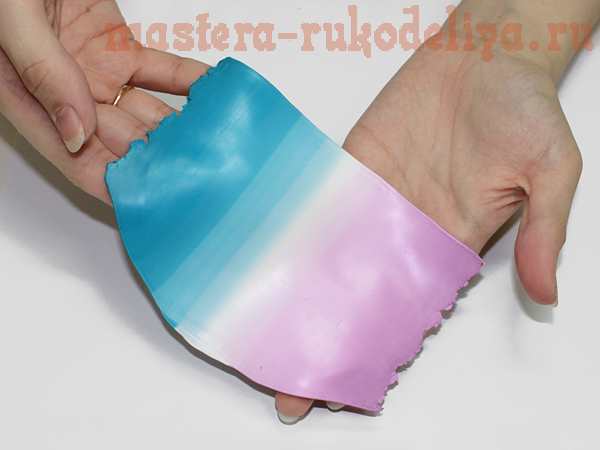 Мастер-класс по лепке из полимерной глины: Плавный переход цвета из полимерной глины