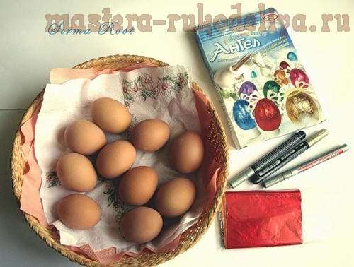 Мастер-класс: Декорирование пасхальных яиц