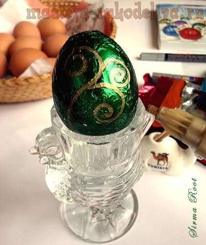 Мастер-класс: Декорирование пасхальных яиц