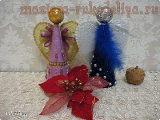 Мастер-класс по декорированию: Рождественские ангелы