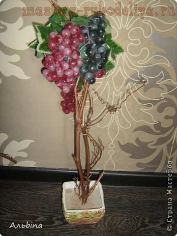 Мастер-класс по декорированию: Виноградный топик