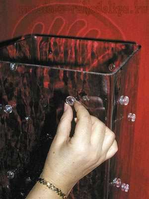 Мастер-класс: Гламурная ваза из простого стекла
