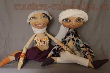 Мастер-класс по росписи на ткани: Как рисуют лица куклам 