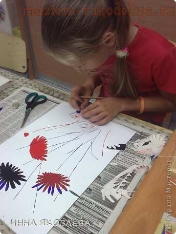 Мастер-класс по рисованию для детей: Разнотравье
