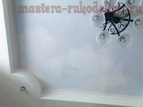 Мастер-класс по росписи в интерьере: Роспись спальни