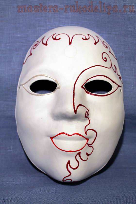 Мастер-класс по росписи: Венецианская маска своими руками