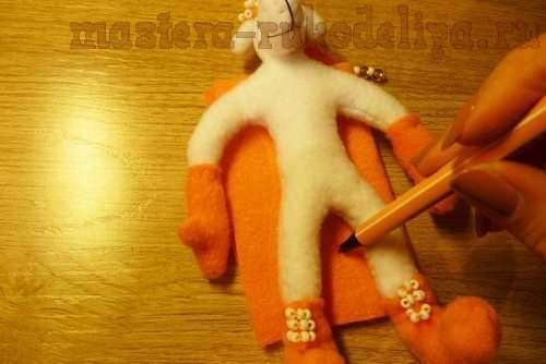 Мастер-класс по шитью: Новогодняя игрушка "Мечта барбоса"