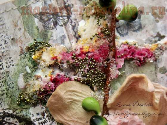 Мастер-класс по скрапбукингу: Блокнотик с сухоцветами
