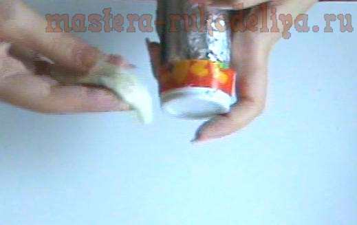 Мастер-класс по лепке из соленого теста: Подсвечник для свечки-таблетки
