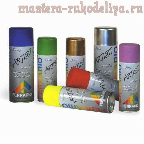 spray_artist_Материалы для декорирования: Акриловые краски