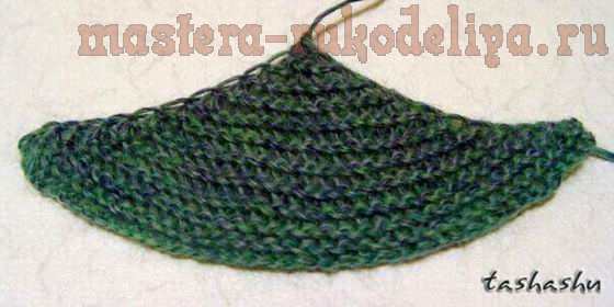 Мастер-класс по вязанию спицами: Вязание чешуи