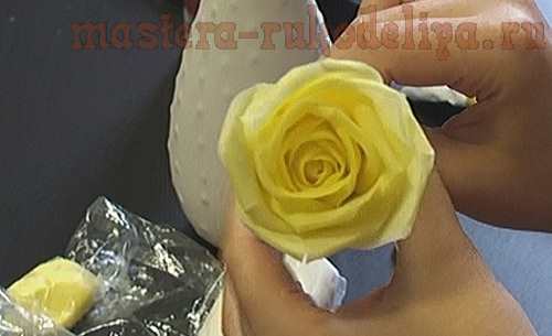 Мастер-класс по керамической флористике: Цветок розы