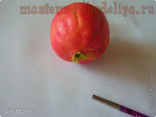 Мастер-класс по лепке из холодного фарфора: Яблоневый бонсай