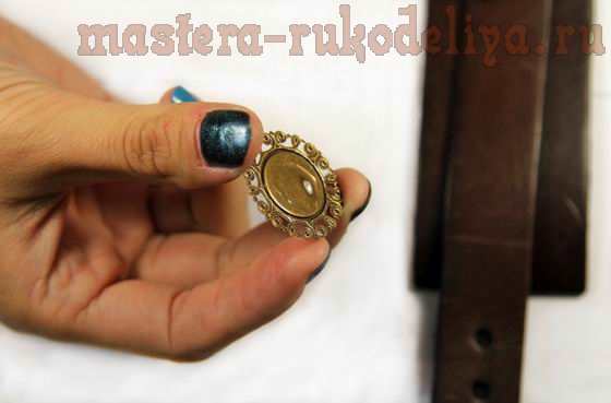 Мастер-класс по сборке бижутерии: Кожаный браслет Тайна морских глубин