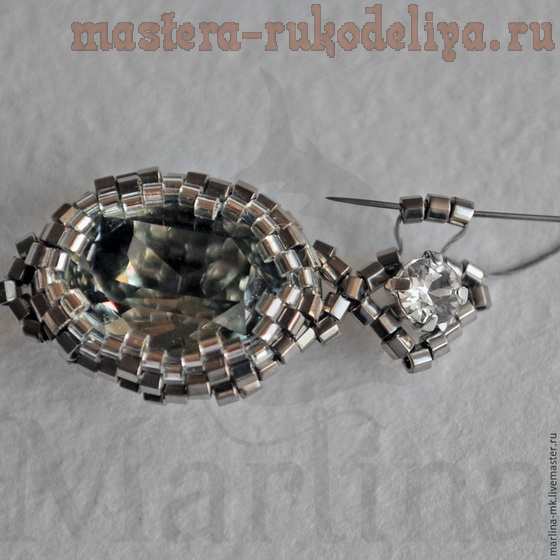 Мастер-класс по бисероплетению: Браслет из бисера и кристаллов Swarovski