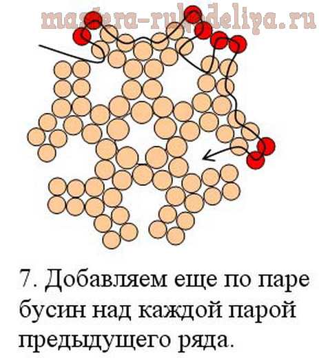 Мастер-класс по бисероплетению: Брошь 