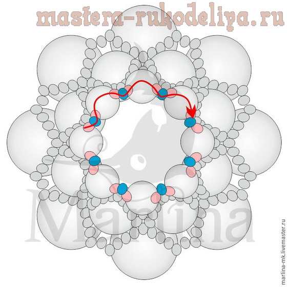 Мастер-класс по бисероплетению: Кулон 