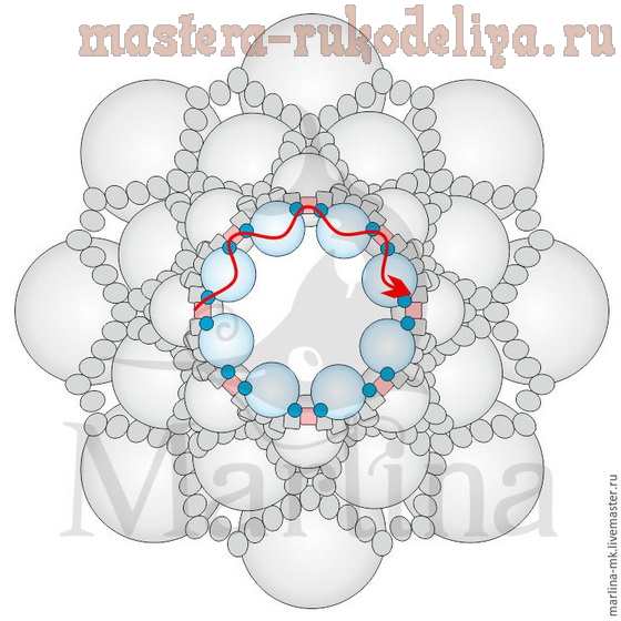 Мастер-класс по бисероплетению: Кулон 