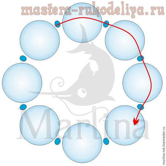 Мастер-класс по бисероплетению: Кулон 