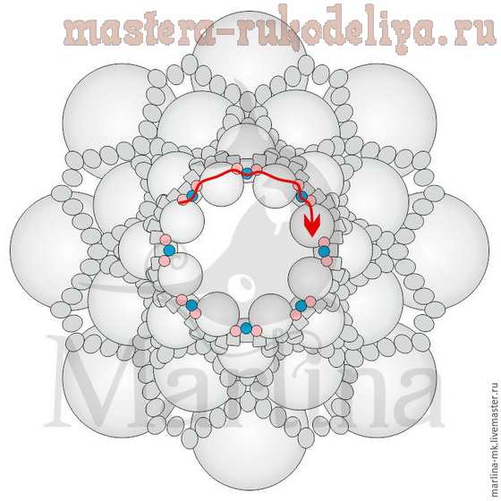 Мастер-класс по бисероплетению: Кулон 