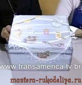 Мастер-класс: Шкатулка для швейных принадлежностей