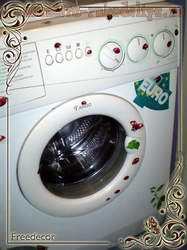 Мастер-класс по декупажу: Декорирование стиральной машины