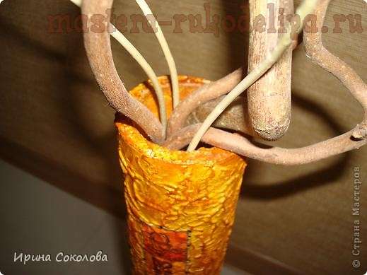 Мастер-класс: Декоративная ваза из бросового материала