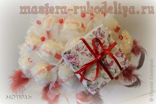 Мастер-класс по букетам из конфет: Раффаэлло