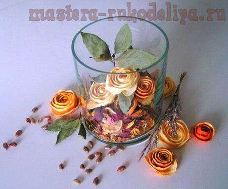 Мастер-класс по декорированию: Розы из апельсиновой кожуры