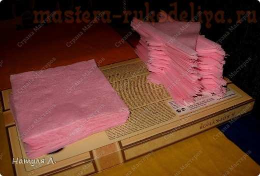 Мастер-класс по созданию цветов из бумаги: Розовое дерево