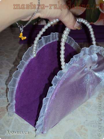 Мастер-класс по свит-дизайну: Сладкая сумочка для маленькой принцессы