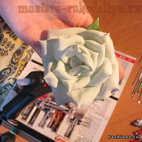 Мастер-класс по созданию цветов из ткани: Текстильный цветок