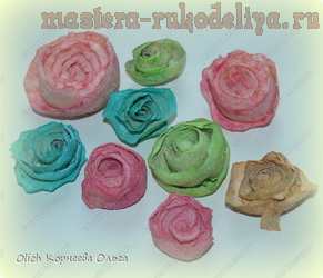 Мастер-класс по флористике: Цветные розы из кожуры цитрусовых