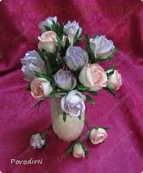 Мастер-класс по цветам из фоамирана: Розы, розочки, бутоны