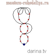 Схема фриволите, анкарс: Свадебные ожерелье и серьги Ольга