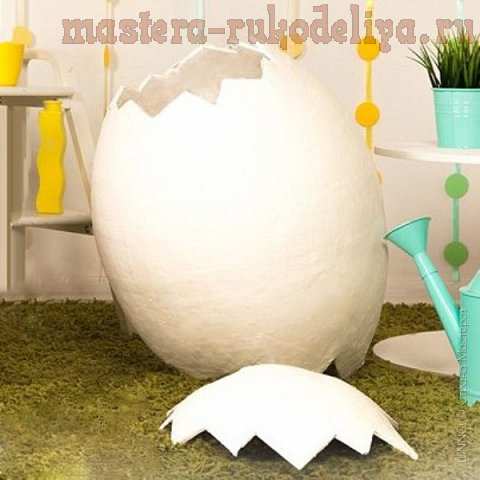 Мастер-класс по лепке из гипса: Пасхальное яйцо