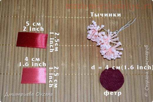 Видео мастер-класс: Цветок Канзаши с волнистыми лепестками