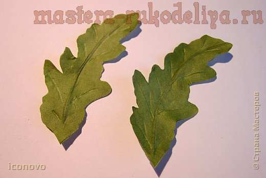Мастер-класс по квиллингу: Кустовая хризантема. Веточка и листья