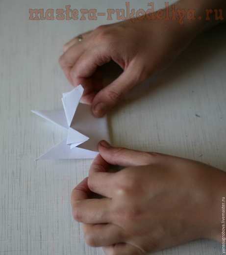 Мастер-класс по оригами: Аппликация в смешанной технике 