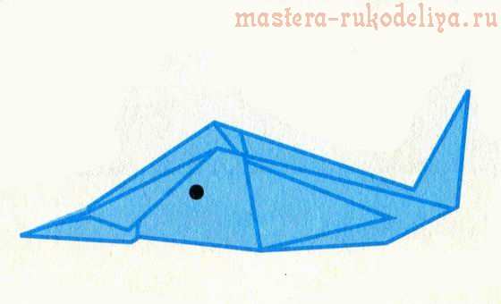 Мастер-класс по оригами: Дельфин