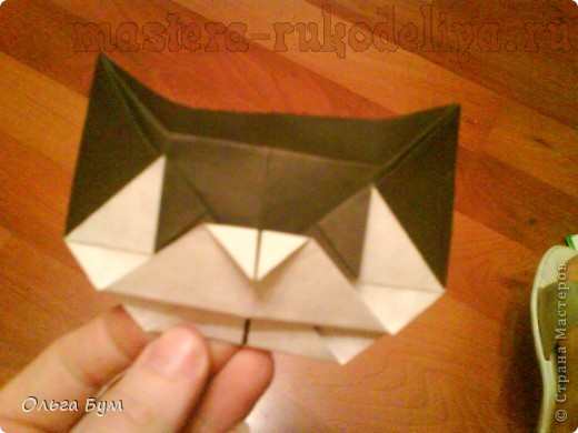Мастер-класс по оригами: Киски