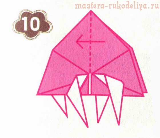 Мастер-класс по оригами: Медуза