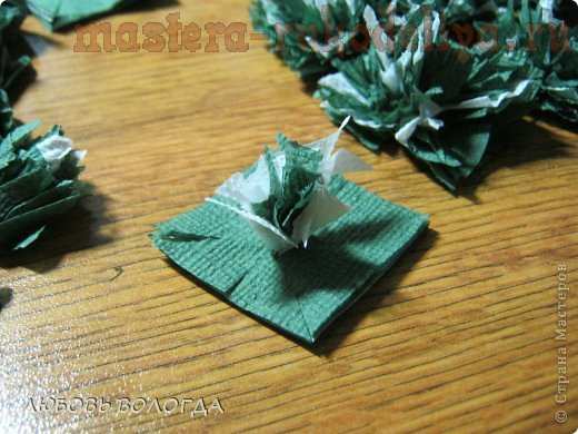 Мастер-класс по оригами: Новогодняя ёлочка