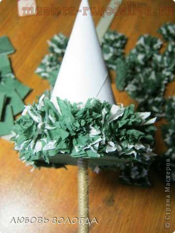 Мастер-класс по оригами: Новогодняя ёлочка