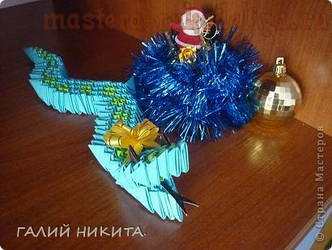 Мастер-класс по модульному оригами: Новогодняя змейка