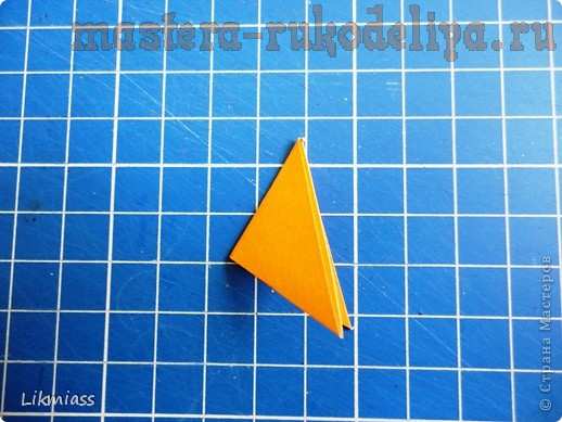 Мастер-класс по оригами: Бархатцы