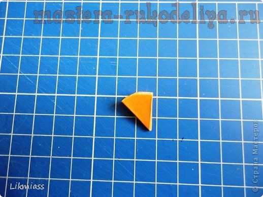 Мастер-класс по оригами: Бархатцы