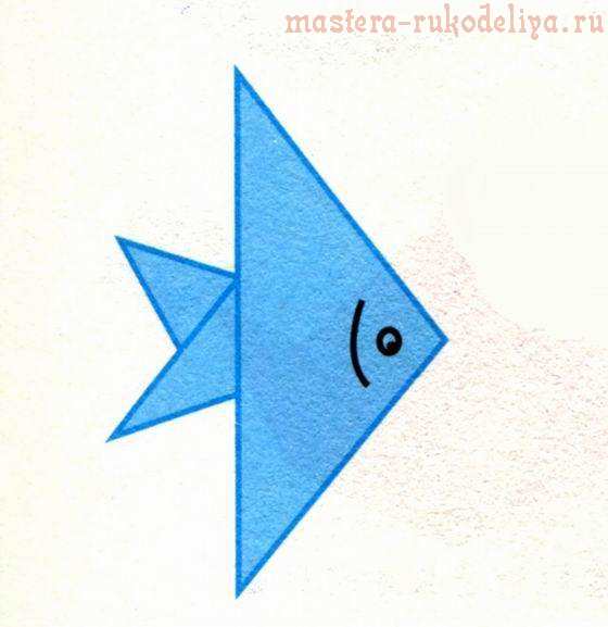 Мастер-класс по оригами: Тропическая рыбка